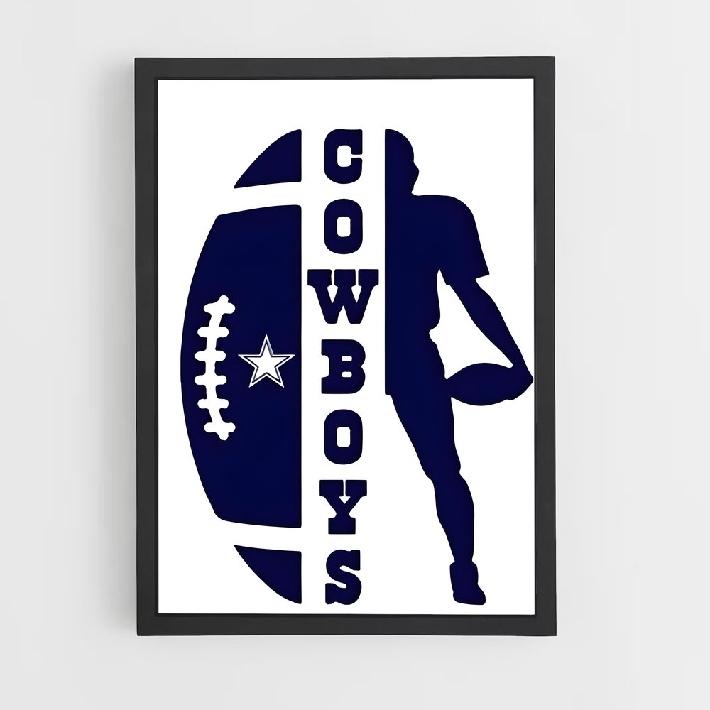 Poster Cowboys en Action (vue 2)